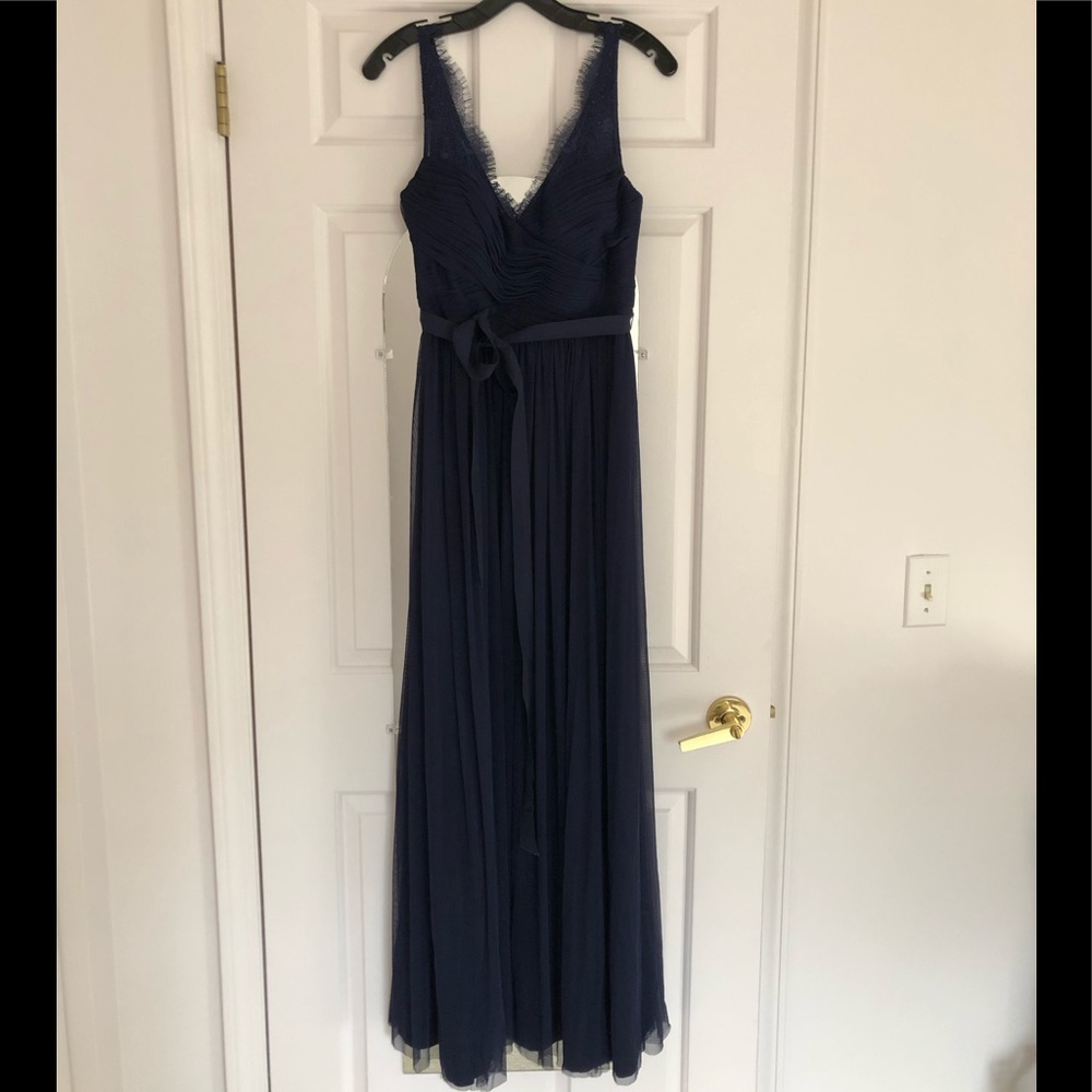 BHLDN Navy Fleur dress size 2